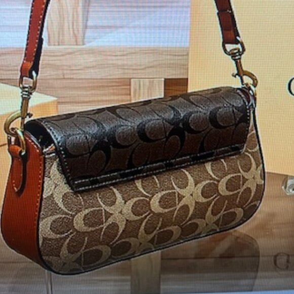 Multi Brand Women's Leather Handmade bags Coffee 796 - Picture 5 of 9